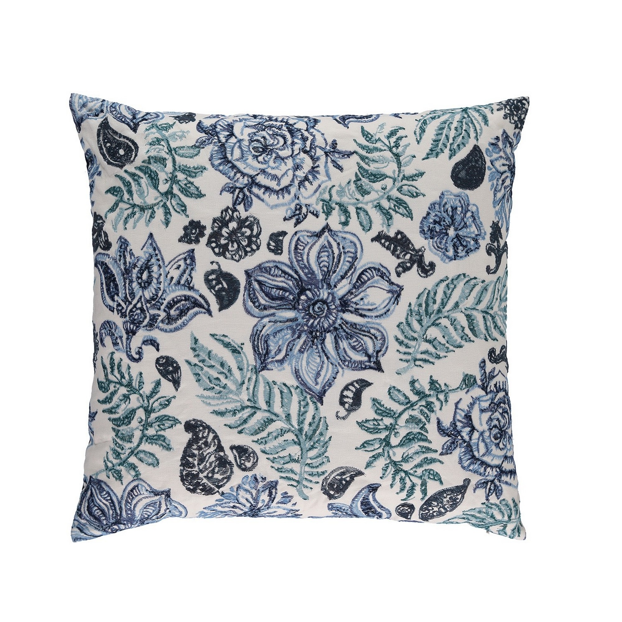 Surekha Cushion By William Yeoward In Marine